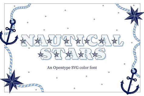 Nautical Stars Font | Free Download on Freepik