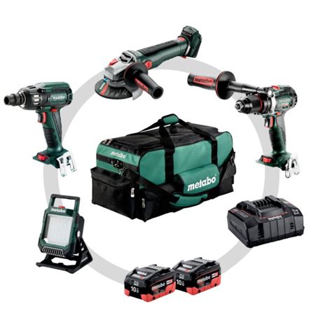 Metabo Combo Set 4 3 2 18 V Akku Maschinen Set Im Karton 685209000