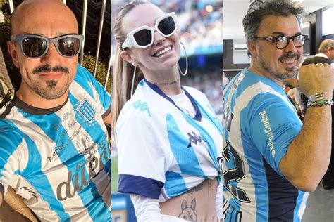 Así Celebraron Los Famosos El Triunfo De Racing Tras Consagrarse Campeón De La Copa Sudamericana