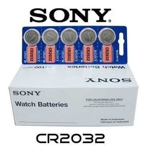 Bateria Sony Cr V Lithium Cartela C Unid Placa Mae R