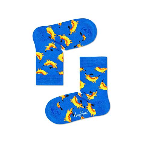 Happy Socks Kids Hot Dog Dog Blue Monsterthreads