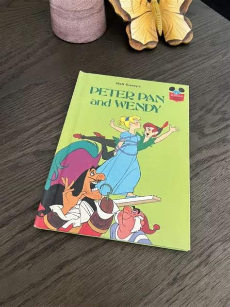 VINTAGE 1981 WALT Disney S Peter Pan And Wendy Hardcover Book Random