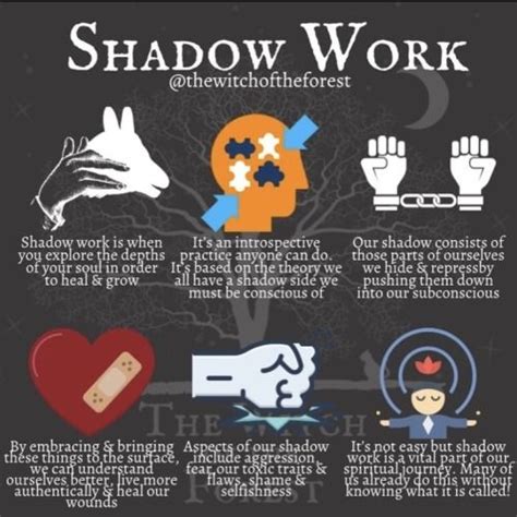 🌱🌞 🔮 — Shadow Work 🤍 Thewitchoftheforest On Shadow Work Shadow