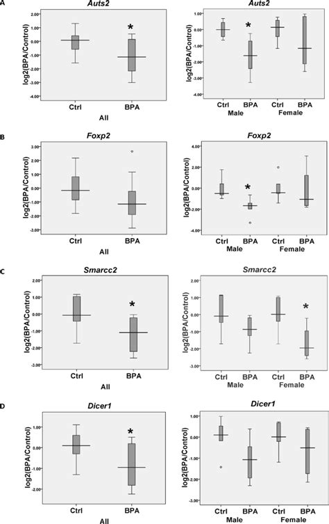 Sex Differences In The Effects Of Prenatal Bisphenol A Exposure On