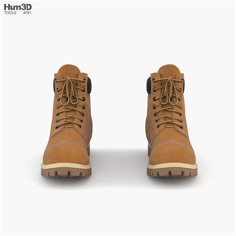 Timberland Boots 3d Model Ubicaciondepersonascdmxgobmx