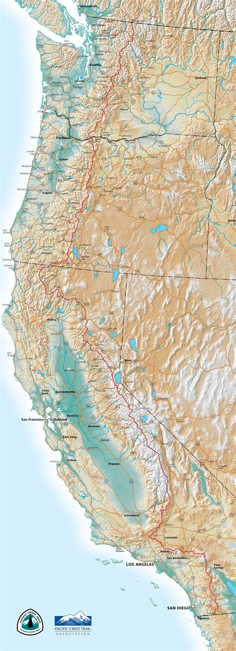 Detailed Pct Maps – Derek & Caitlin's 2015 Pacific Crest Trail Hike ...