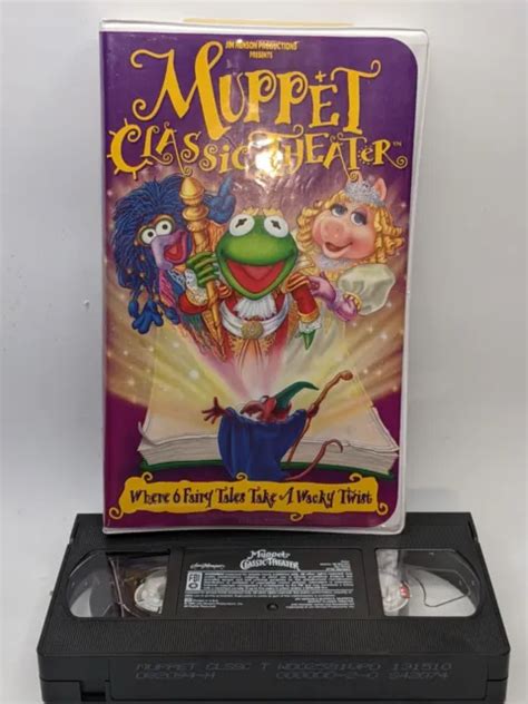 Disney Muppet Classic Theater Vhs Video Tape Jim Henson Movie 6 Fairy