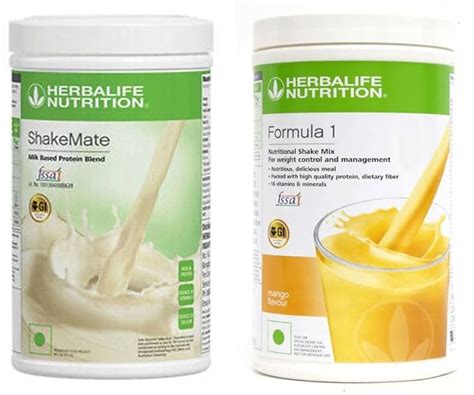 Herbalife Formula Shake Mango Flavor With Shake Mate Vanilla