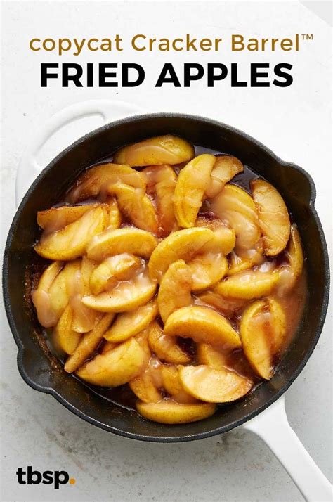 Homemade Cracker Barrel Inspired Fried Apples Recipe