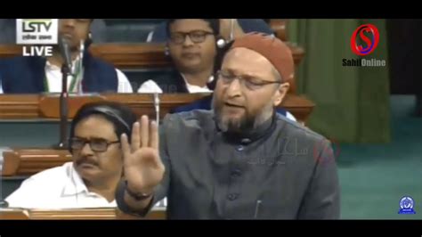 Aimim Chief Asaduddin Owaisi Strongly Opposes Citizenship Amendment