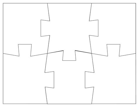 Printable Puzzle Piece Templates Templatelab