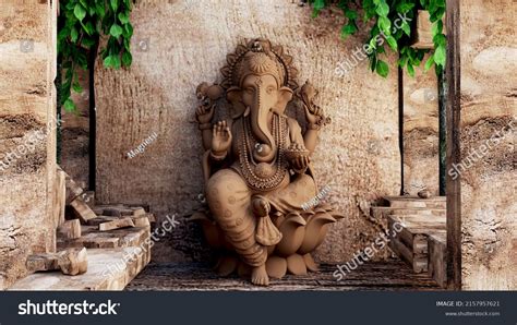 1 093 Wood Ganesha Images Stock Photos Vectors Shutterstock