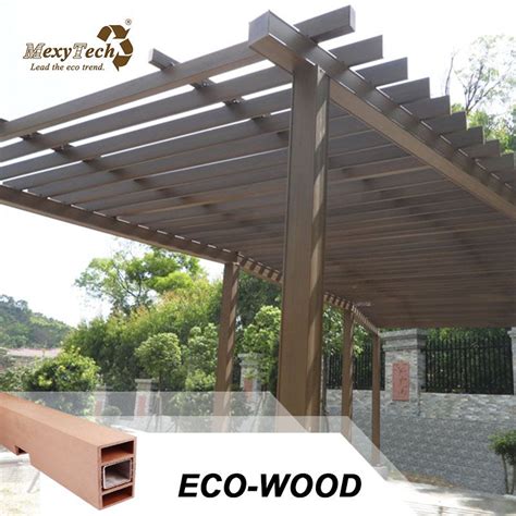 Easy Installation Waterproof Modern Shed Cover Composite Wood WPC