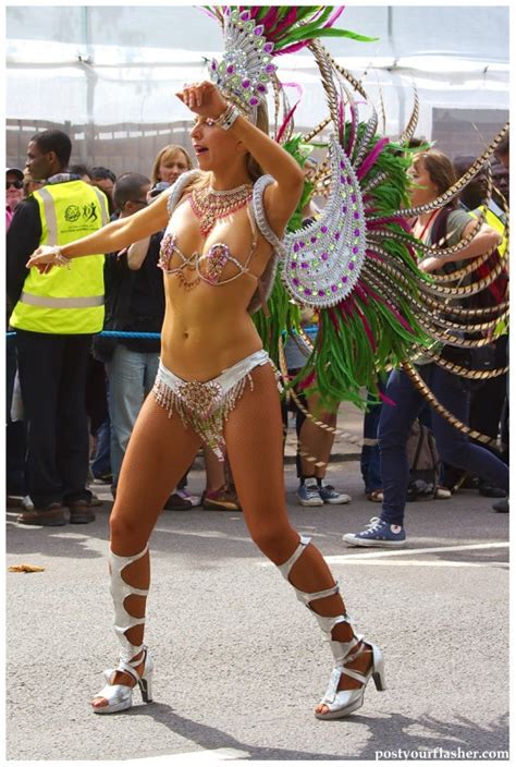 Sexy Samba Carnival Women Naked And Nude In Public Pictures