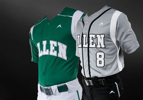 Men's and Boys Baseball Uniforms with Custom Uniform Designs