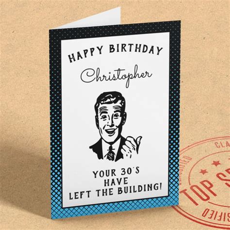 Happy 40th Birthday Card For Him