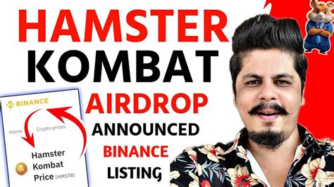 Hamster Kombat Airdrop Announcement Binance Listing Good News