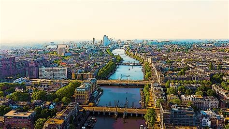 Dutch Town Aerial View Over 179 Royalty Free Licensable Stock