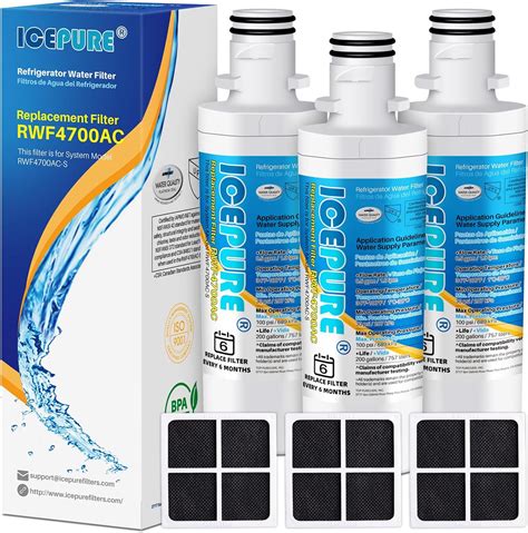 Amazon Icepure Adq Refrigerator Water Filter And Air Filter