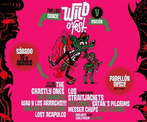 Se Anuncia El Pico Cartel Del Wild O Fest Endorfina Cultural