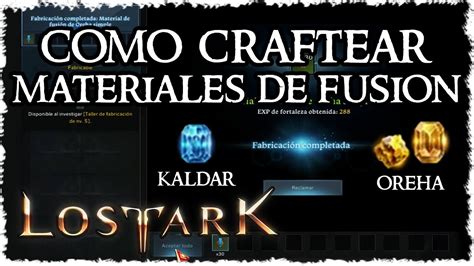 Como Conseguir Materiales De Fusi N Lost Ark Curiosidades Y Gu As