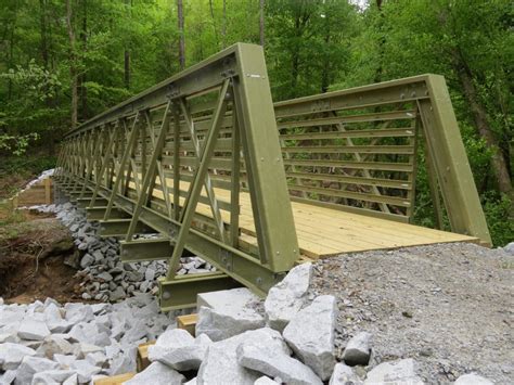 Trail Bridge Buncombe Newbury South Carolina Areté Structures