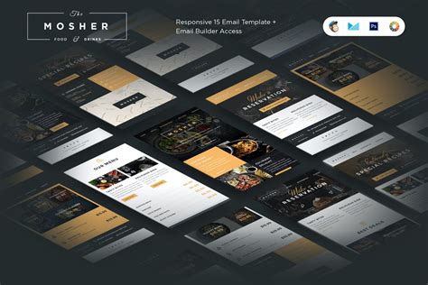 50+ Modern Responsive Email Templates 2022 | Design Shack