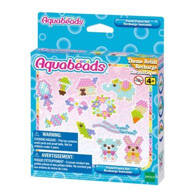 Aquabeads Pastelowe koraliki zestaw uzupełniający 31504 smyk