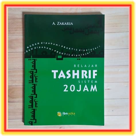 Jual Buku Belajar Tashrif Sistem 20 Jam Sharaf Shopee Indonesia