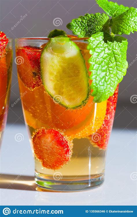 Drink. Pimms, Alcohol Drink Cocktail Stock Photo - Image of beautiful ...