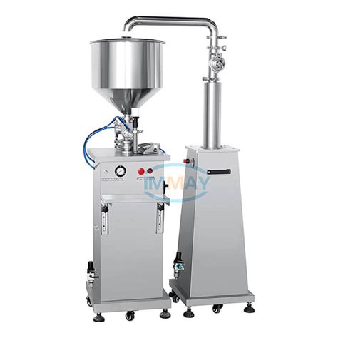 Cream Liquid Piston Volumetric Semi Automatic Filling Machine Immay