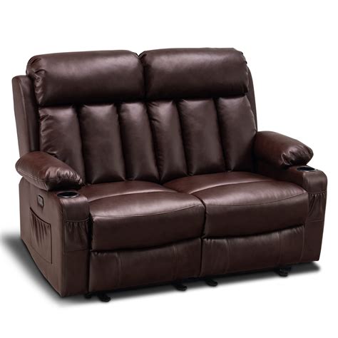 Buy Mcombo Power Loveseat Recliner Electric Reclining Loveseat Sofa