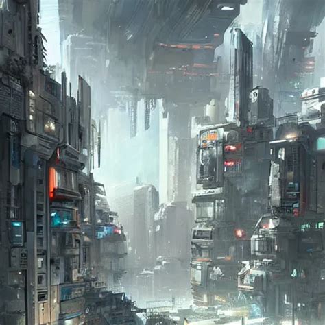 A Realistic Picture Of A Futuristic Cyberpunk City By Stable Diffusion