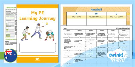 Move Pe Year Handball Assessment Pack Teacher Made