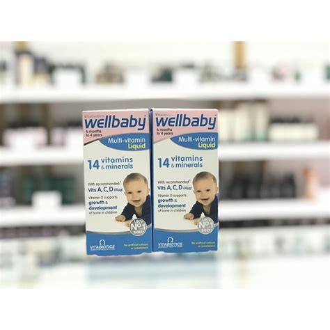 Wellbaby Vitamin Tổng Hợp Cho Bé Chính Hãng Của Anh