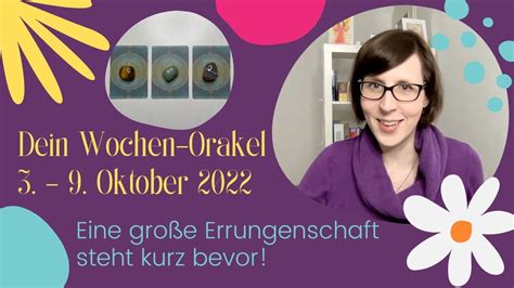 Eine große Errungenschaft steht kurz bevor Wochenorakel der Engel vom