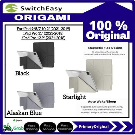 Promo Case IPad Pro 12 9 Inch M2 11 Inch M2 2022 Switcheasy ORIGAMI NUDE Black IPad Pro 12 9
