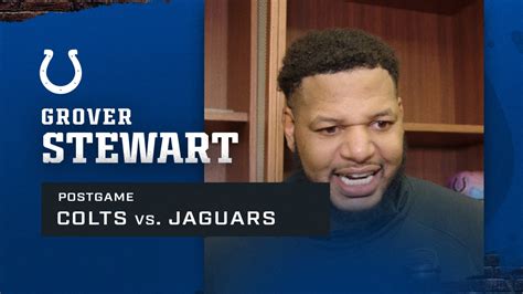 Grover Stewart Colts Vs Jaguars Postgame