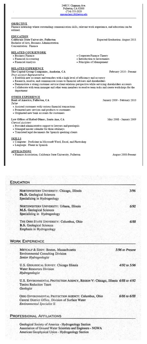 Curriculum Vitae In Tabular Form Laboite Cv Fr