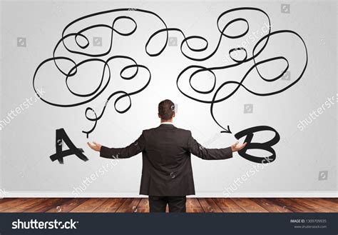 businessman  connection    stock photo