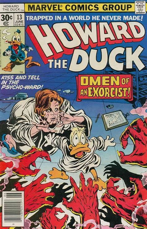 Howard The Duck Vol 1 13 Fn Marvel Comic Book Steve Gerber Kiss Gene Simmons