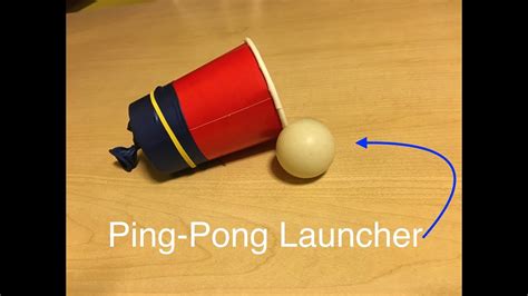 Ping Pong Launcher Ideas