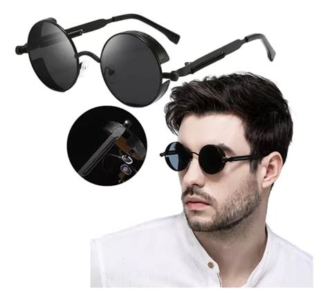 Gafas De Sol Uv Redondas Steampunk Unisex Mercadolibre