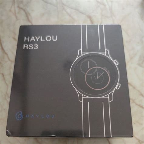 Jual New Smartwatch Haylou Rs3 Layar Amoled Bisa Konek Ios Dan Android