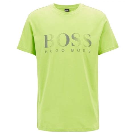 Hugo Boss Hugo Boss Logo T Shirt Rn Bright Green 320 50332287 Hugo