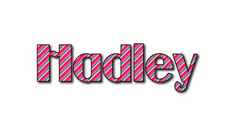 Hadley Logo | Free Name Design Tool from Flaming Text