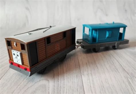 TRACKMASTER THOMAS Friends Toby Motorised Train Tram Tested Tomy 1996