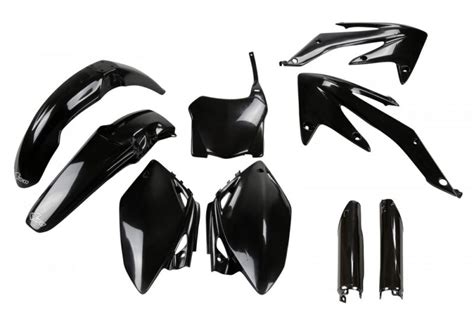 UFO PLASTIK KIT CRF450 2008 BLACK Rrgraphic