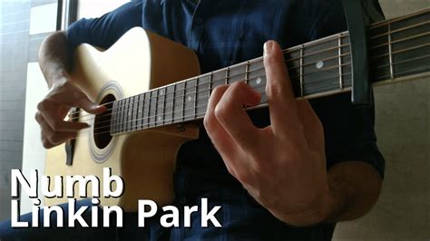 Numb Linkin Park Fingerstyle Guitar Cover Youtube