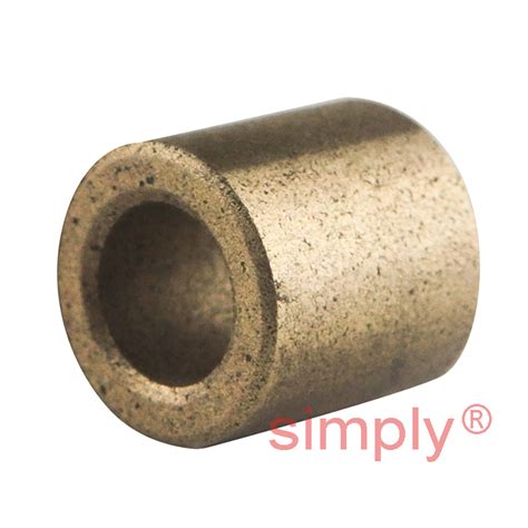 Psm A Premier Budget Metric Plain Sintered Bronze Bush Bearing